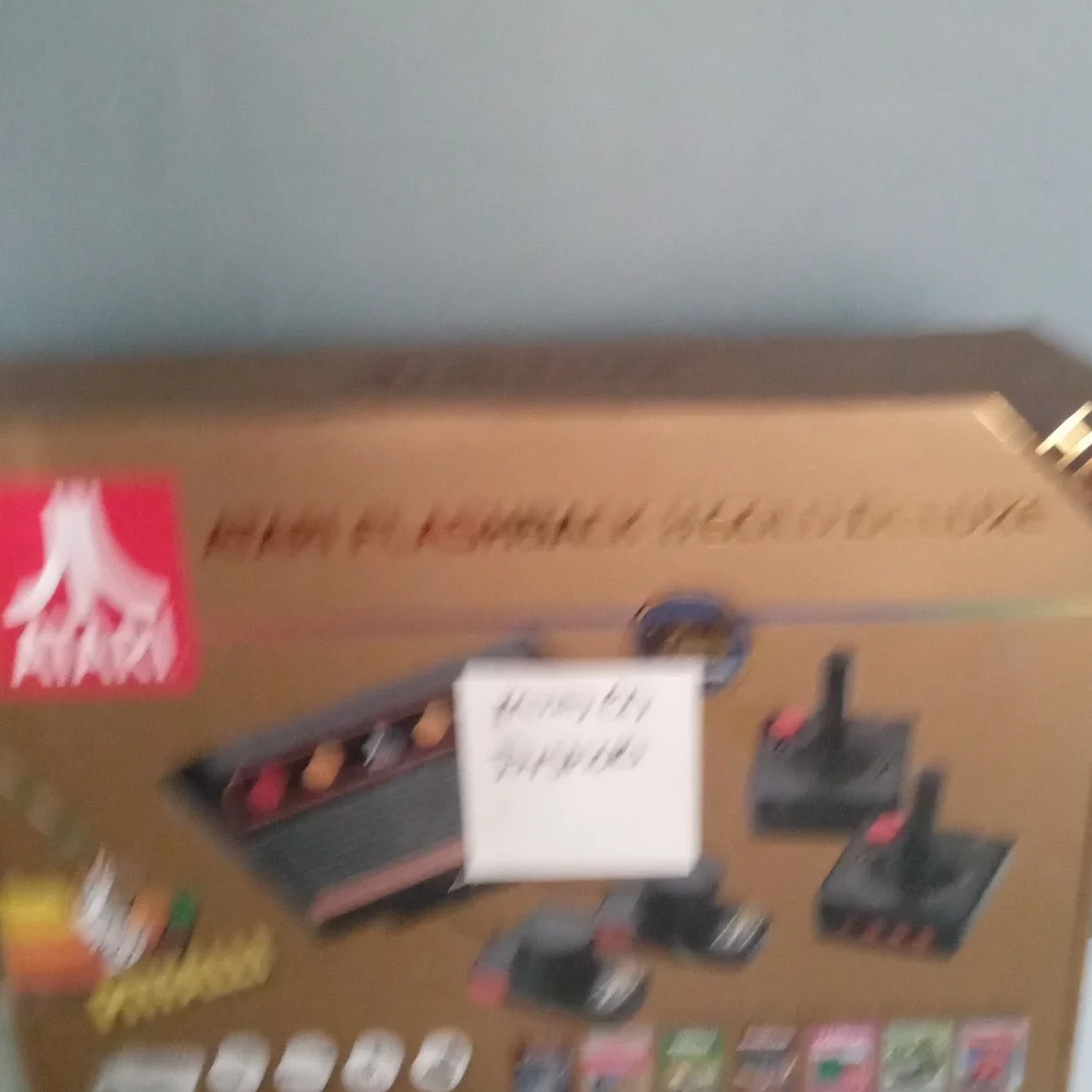 Atari‎ Flashback 8 Gold Deluxe HD Game Console 120 Games Missing 2 Joysticks